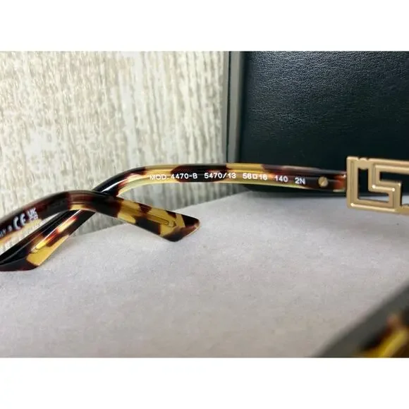 Versace Cat Eye Havana Brown Gradient Sunglasses 4470-B - Picture 7 of 7